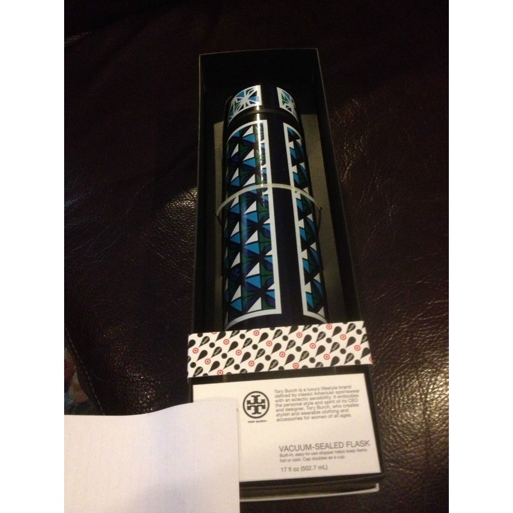 Tory Burch Women Target Flask Themos Container 17 New